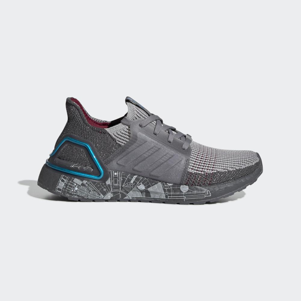 Adidasi Alergare Adidas Ultraboost 19 Star Wars Fete Romania - Gri/Albastri Deschis FW4230